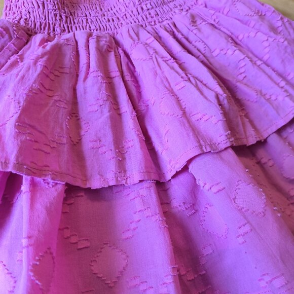 Splendid, Pink Twirl Skirt Cotton & Fully lined, Elastic Waist, Girls size 14 - Picture 5 of 5